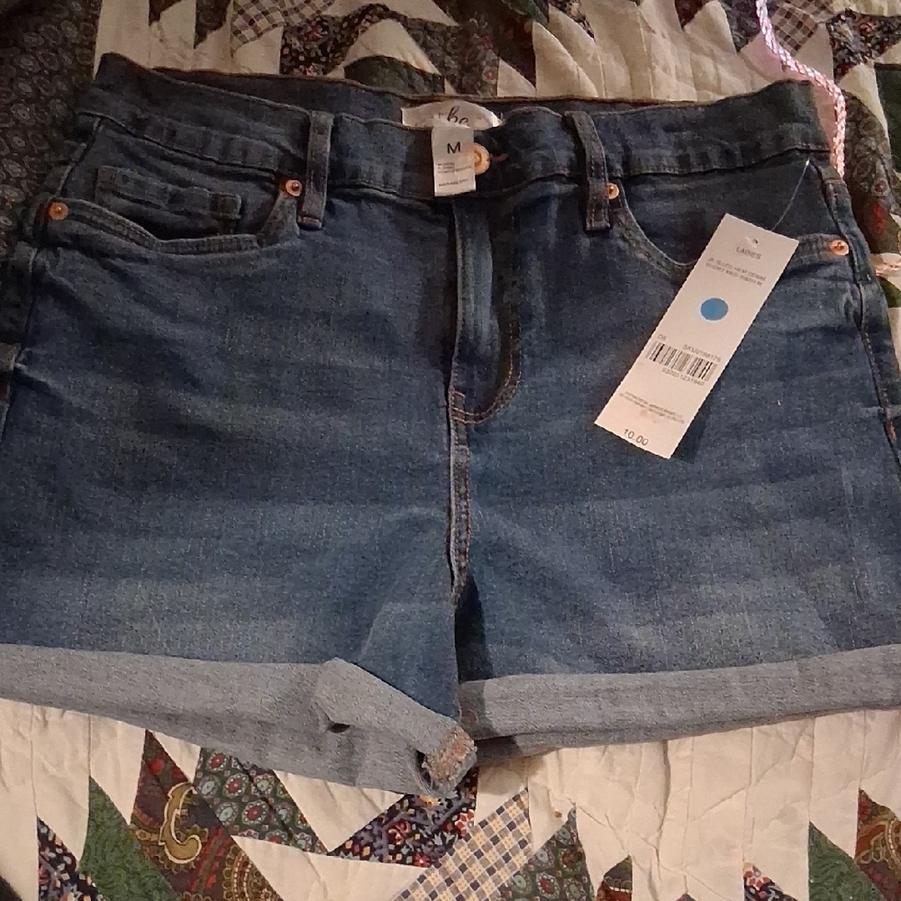 Just Be Denim Blue Jean Shorts
